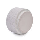 2 Pieces Ceramic Flowerpot Set, Milk White