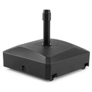 176 LBS Fillable Mobile Umbrella Base with 4 Wheels and 2 Locks by LJGDeals