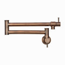 Copper Pot Filler Kitchen Faucet Wall-Mounted - AK98266-C