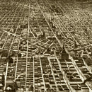Vintage Map of Detroit, Michigan 1889