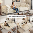 3-In-1 Convertible Sleeper Sofa by HouseOfZazla