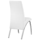 Darby - Upholstered Dining Side Chair (Set of 2) - White by HouseOfZazla
