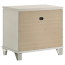 Gwendolyn - 2 Drawer Nightstand - White by HouseOfZazla
