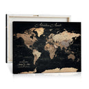 Personalized World Map Push Pin Travel Tracking Canvas for Travel Tracking by MyGreatCanvas | Canvas Wall Art Prints | Photo Prints & Wall Decor