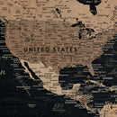 Personalized World Map Push Pin Travel Tracking Canvas for Travel Tracking