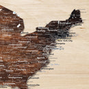Personalized USA Push Pin Travel Map Canvas for Adventure Wall Decor by MyGreatCanvas | Canvas Wall Art Prints | Photo Prints & Wall Decor