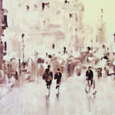 European Cities Watercolor Framed Prints (Set of 2) - Brown by Unique Piece Furniture
