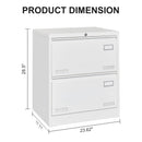 Filing Cabinet Lateral File Cabinet 3 Drawer, Locking Metal File Cabinets Three Drawer, Office Filing Cabinet With Lock Drawers For Home Office by HouseOfZazla