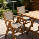 2 Piece HIPS Outdoor Dining Chair Perfect For Patio Meal Togethers & Garden Brunch Relaxation Moments by HouseOfZazla