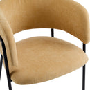 Modern Upholstered Arm Dining Chair Set by HouseOfZazla