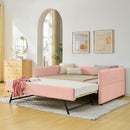 Upholstered Daybed With Pop Up Trundle by HouseOfZazla