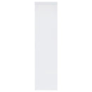 Jude 3-shelf Engineered Wood Media Tower High Gloss White