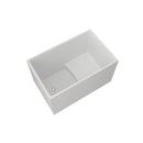 43" Acrylic Freestanding Bath Tub Modern Soaker Tub by HouseOfZazla