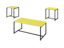 GT 3 Piece Carbon Fiber Wrap Coffee Table And End Table Set by HouseOfZazla