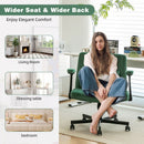 Criss Cross Armrest Office Chair With Wheels by HouseOfZazla