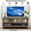 3-Tier TV Stand Console Cabinet for TV's up to 45 Inch with Storage Shelves by LJGDeals