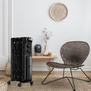 1500W Oil Filled Portable Radiator Space Heater with Adjustable Thermostat by LJGDeals