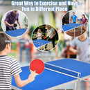 60 Inch Portable Tennis Ping Pong Folding Table with Accessories by LJGDeals