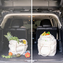 Canvas Grocery Tote with Drawstring