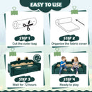 17 Pieces Modular Kids Play Couch for Inspiring Creativity by LJGDeals