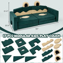 17 Pieces Modular Kids Play Couch for Inspiring Creativity by LJGDeals