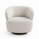 Swivel Barrel Accent Oversized Club Chair by HouseOfZazla