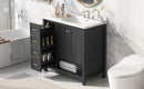 36" Bathroom Vanity with Sink Top and Storage Cabinet by HouseOfZazla