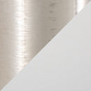 Diamond - Torch Contemporary Crystal Table Lamp (Set of 2) - Clear / Off White / Polished Nickel by HouseOfZazla