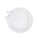 Handmade Ceramic Bird Bath - 11.8 Inch Glossy