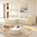 3-In-1 Convertible Sleeper Sofa With Movable Ottoman For Living Room by HouseOfZazla