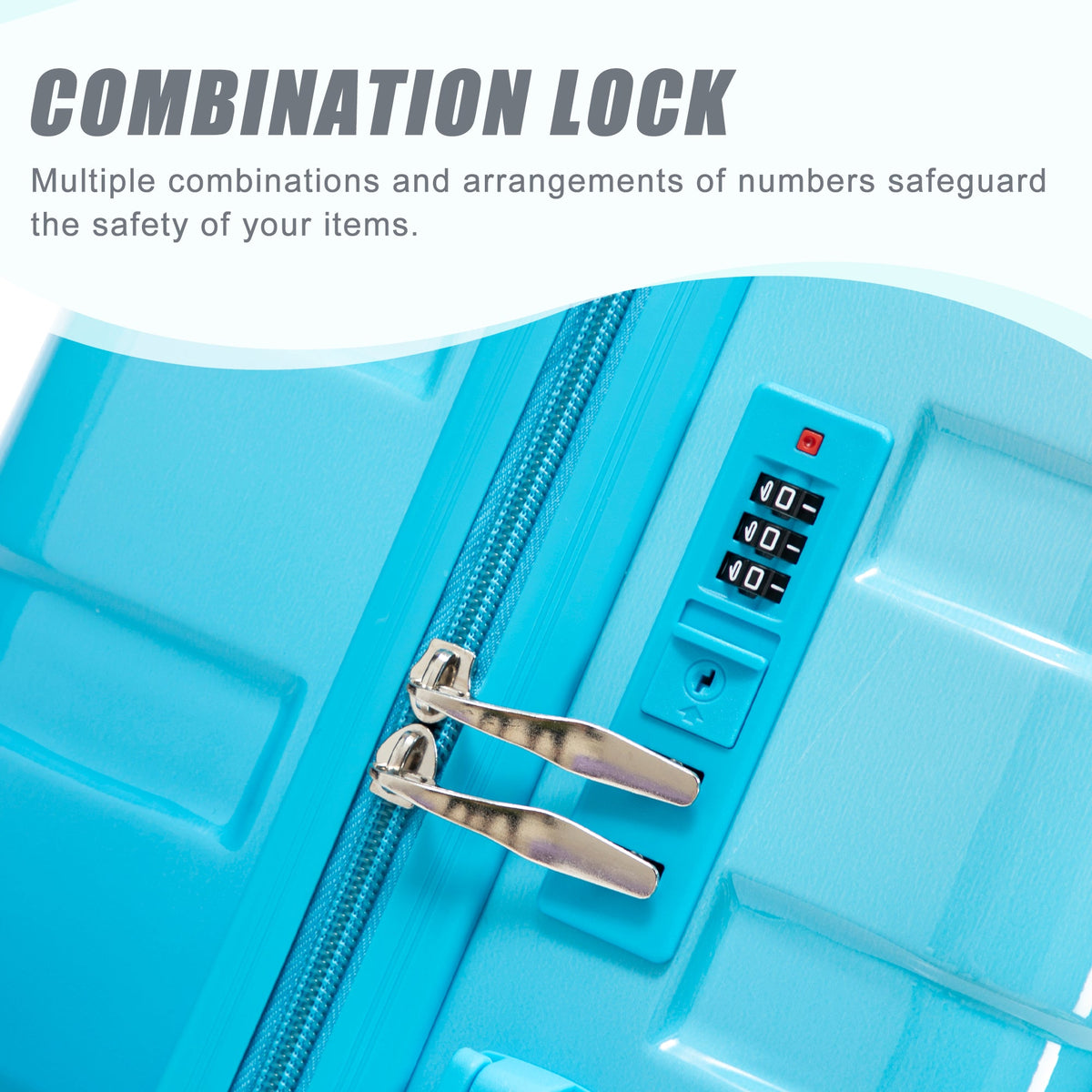 PC Spinner Wheel Luggage Set, photo 6 of 10