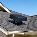 12" Flush Mount Trapezoid Solar Attic Vent with Dual Power Roof Exhaust Fan by HouseOfZazla