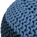 Nikki - Handcrafted Hand Knit Round Pouf by Unique Piece Furniture