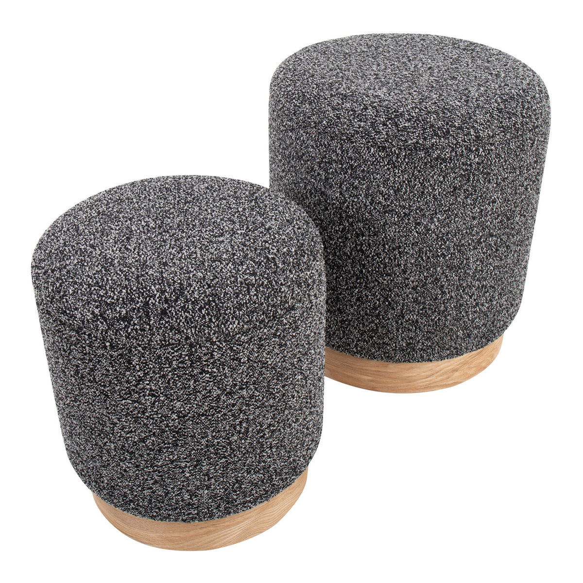 Marla - Contemporary, Nesting Ottoman Set, photo 4 of 10