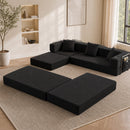 108" Modular Sectional Sofa with L-Shape Chaise