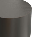 Anthony - Cast Aluminum Side Table - Bronze by HouseOfZazla