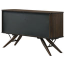 Wes - 2 Door Sideboard Buffet Storage Cabinet - Walnut by HouseOfZazla