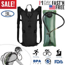 iMounTEK Tactical Hydration Pack 3L Water Bladder Adjustable Water Drink Backpack for Hiking Cycling Climbing Running