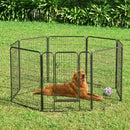 Yescom Heavy Duty Dog Playpen 40" Tall 48-Panel Puppy Pen Metal
