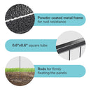 Yescom Heavy Duty Dog Playpen 48" Tall 16-Panel Puppy Pen Metal