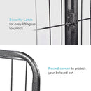 Yescom Heavy Duty Dog Playpen 48" Tall 8-Panel Puppy Pen Metal