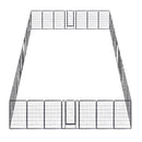 Yescom Heavy Duty Dog Playpen 48" Tall 32-Panel Puppy Pen Metal