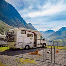 Yescom Heavy Duty Dog Playpen 48" Tall 6-Panel Puppy Pen Metal