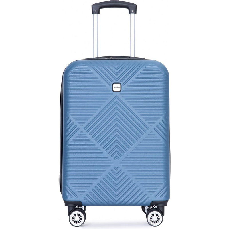 2Piece Luggage Sets ABS Lightweight Suitcase, Spinner Wheels, (20/14) BLUE