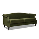 Elaine - Camel Back Small Space Sofa by HouseOfZazla