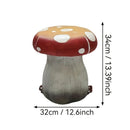 13.4' Oversized Mushroom Statue Stool by HouseOfZazla
