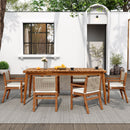 Dining Outdoor Table for Patio by Noble House by HouseOfZazla