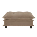 73 Ottoman Chenille - Light Coffee