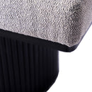 Walker Edison | Fluted Base Upholstered Bench