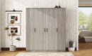4 Door Wardrobe With 1 Drawer by HouseOfZazla